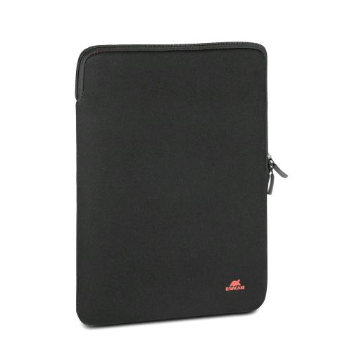 RIVACASE 5221 CUSTODIA PER MACBOOK AIR E PRO 13" IN NEOPRENE DOPPIA CERNIERA  NERO
