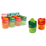 ARDA TEMPERMATITE PER MANCINI 2 FORI CONTENITORE IN PLASTICA COLORI ASSORTITI CONF 8 Pz.
