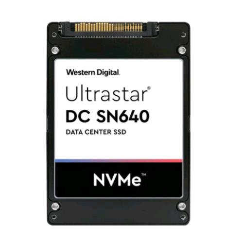 WESTERN DIGITAL DC SN640 SSD 3.840GB NVMe 2.5" PCI EXPRESS 3.1 3D TLC LETTURA 3300MB/s SCRITTURA 2000MB/S