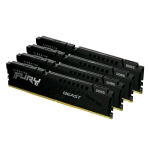 KINGSTON FURY BLACK KIT MEMORIA RAM 4x32GB TOT 128GB 5.600MHz TIPOLOGIA DIMM TECNOLOGIA DDR5 CAS 40