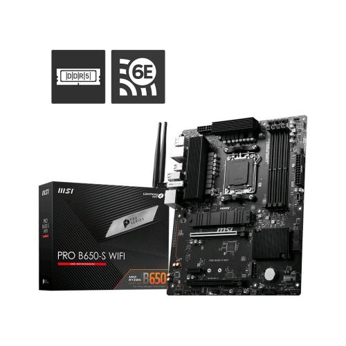 MSI PRO B650-S WI-FI SCHEDA MADRE AMD B650 ATX AM5 DDR5 WI-FI 6E