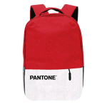 PANTONE ZAINO PER NOTEBOOK DA 15.6" IN POLIESTERE 3 SCOMPARTI INTERFACCIA USB PER RICARICA ROSSO
