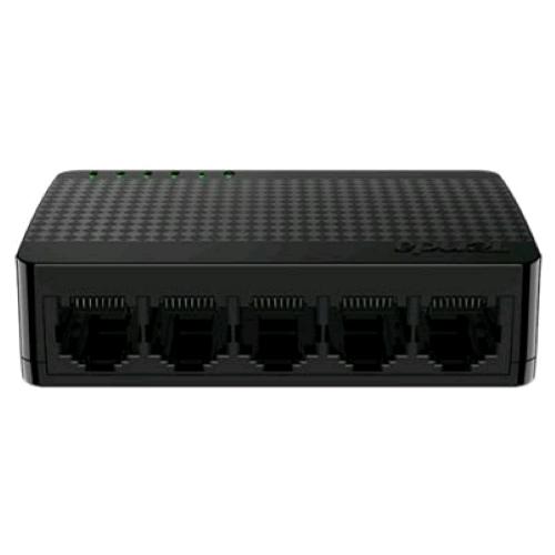 TENDA SG105M SWITCH DI RETE 5 PORTE LAN RJ-45 GIGABIT ETHERNET 10/100/1000Base-T BLACK