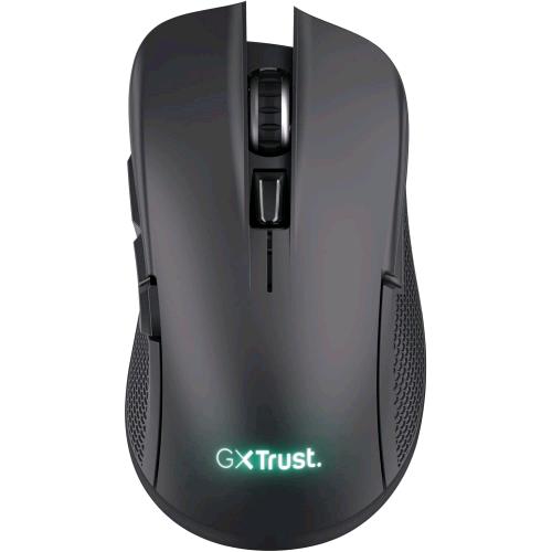 TRUST GXT923 YBAR MOUSE GAMING WIRELESS 2.4GHz PROGRAMMABILE BASSA LATENZA 7.000 DPI REGOLABILI NERO