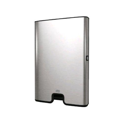 TORK DISPENSER PER ASCIUGAMANI INTERCALATI IN MATERIALE COMBINATO RIVESTITO IN ACCIAIO INOX