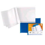 SEI ROTA UNO TI PORTALISTINI IN PP 42X30 CM A3 48 BUSTE BLU 