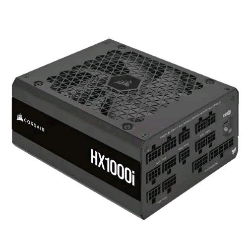 CORSAIR HX1000I ALIMENTATORE ATX 1.000W 240V CERTIFICAZIONE 80 PLATINUM CAVI MODULARI SCHERMATI BLACK