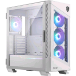 MSI MPG VELOX 100R ARGB WHITE CASE GAMING ATX IN VETRO TEMPERATO SUPPORTA FINO A 7 VENTOLE IN VETRO TEMPERATO BIANCO