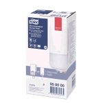 TORK DISPENSER MINI PER CARTA IGENICA IN PLASTICA 33.9X18.2X17.5 CM CON ROTOLO BIANCO