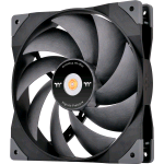 THERMALTAKE SWAFAN GT14 PC COOLING FAN TT PREMIUM EDITION 36.1 DB 2.000 rpm 140 x 140 x 25mm VENTOLA PC NERO