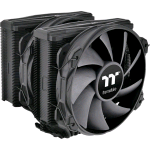 THERMALTAKE TOUGHAIR 710 BLACK CPU COOLER DISSIPATORE DOPPIA VENTOLA DA 140mm 1.400rpm 140 x 140 x 25 BLACK