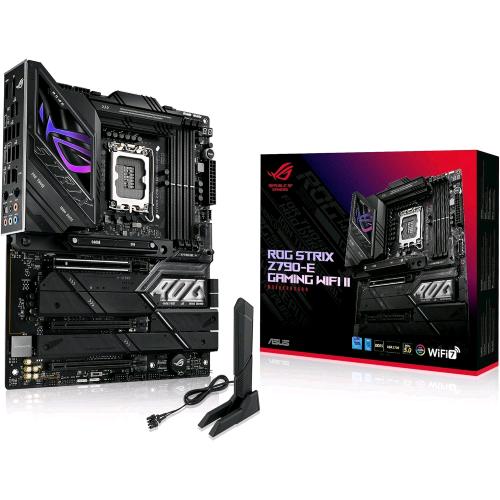 ASUS ROG STRIX Z790-E GAMING WIFI II INTEL Z790 LGA 1700 ATX WI-FI 7 2.5 GIGABIT ETHERNET