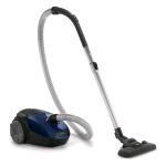 PHILIPS FC8240/09 POWERGO ASPIRAPOLVERE A TRAINO 750W CON SACCO TUBO TELESCOPICO LUNGHEZZA CAVO 6 MT NERO BLU
