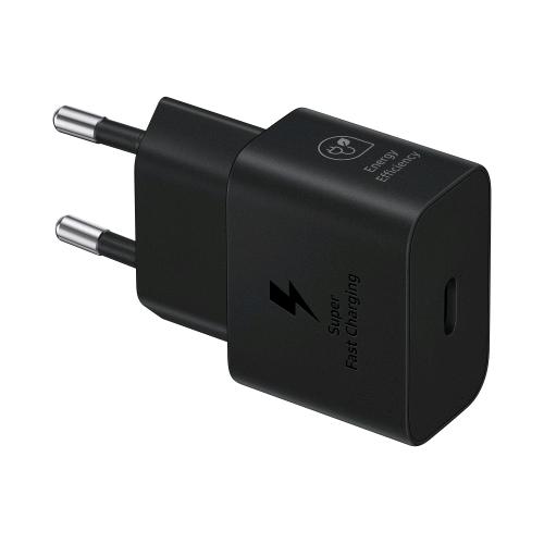 SAMSUNG EP-T2510NB CARICABATTERIE DA RETE 25 W USB-C SUPER FAST CHARCHING NERO