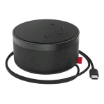 LENOVO GO WIRED SPEAKERPHONE VIVAVOCE A MANI LIBERE CABLATO USB-C 2 MICROFONI OMNIDIREZIONALI CERTIFICATO PER I TEAM MICROSOFT