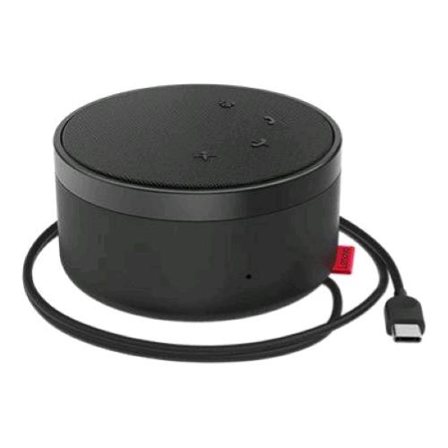 LENOVO GO WIRED SPEAKERPHONE VIVAVOCE A MANI LIBERE CABLATO USB-C 2 MICROFONI OMNIDIREZIONALI CERTIFICATO PER I TEAM MICROSOFT