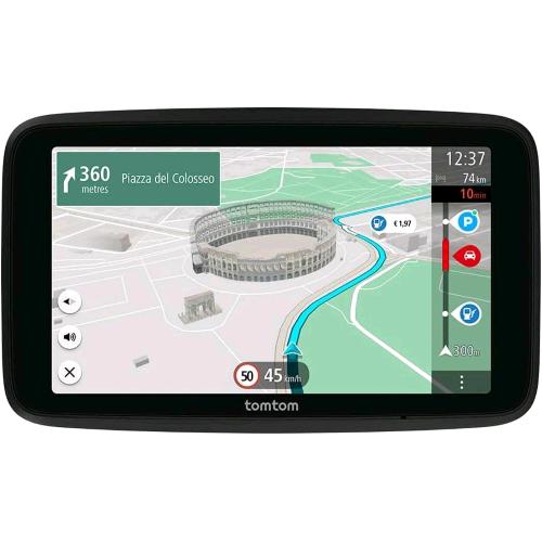 TOM TOM GO SUPERIOR 6" NAVIGATORE SATELLITARE PER AUTO CON INFO TRAFFICO TUTOR AUTOVELOX MAPPE MONDO PARCHEGGI PREZZI BENZINA AGGIORNAMENTI VELOCI VIA WIFI 