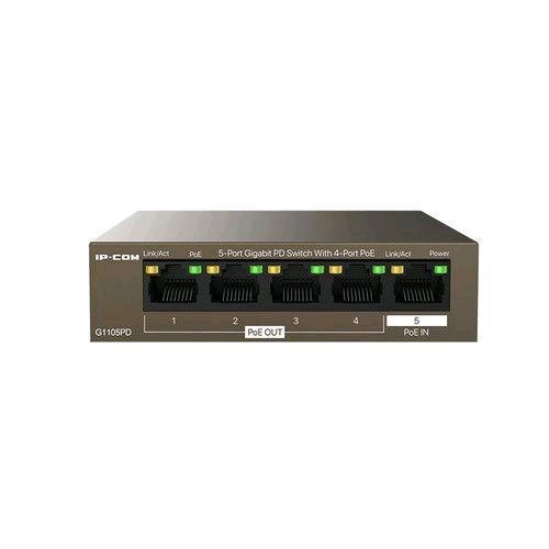IP-COM G1105PD SWITCH 5 PORTE GIGABIT 10,100,1000 Mbit/s  4 PORTE PoE IN METALLO DESKTOP