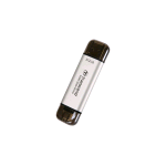 TRANSCEND ESD310 SSD ESTERNO 512GB USB A E USB-C 3.2 Gen 2 (3.1 Gen 2) 10 Gbit/s ARGENTO