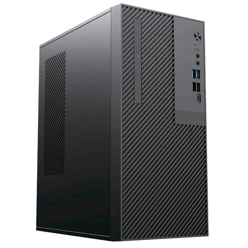 ITEK PILOT Z15 CASE MICRO ATX MINI TOWER 1 VENTOLA INSTALLATA 80MM BLACK