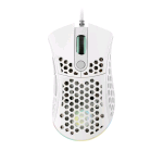 NOUA MYST MOUSE GAMING CON CAVO USB 7 PULSANTI 10.000 DPI MAX BIANCO ICON ILLUMINAZIONE LED RGB WHITE
