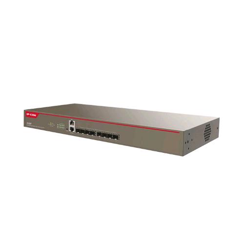 IP-COM X5308F SWITCH DI RETE GESTITO L3 RACK 1U 8 SLOT SFP+ 10G 2 PORTE RJ-45 SUPPORTO POE GRIGIO