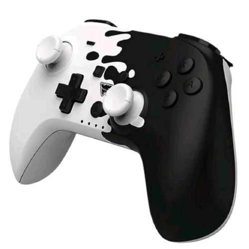 DRAGON SHOCK POPTOP NINTENDO SWITCH E SWITCH OLED CONTROLLER WIRELESS BLACK & WHITE