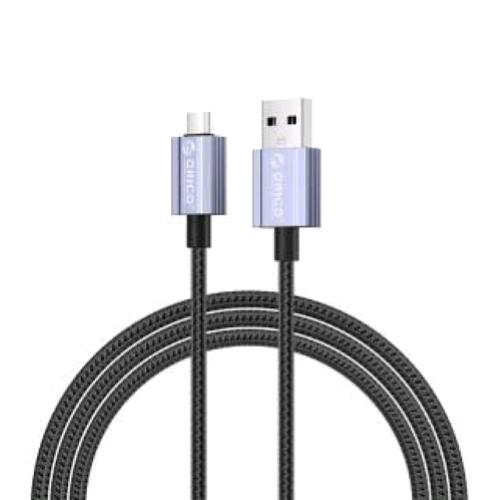 ORICO GQA15 CAVO DA USB-A A USB-C MASCHIO/MASCHIO 5A 1 MT NERO/GRIGIO