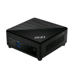MSI CUBI 5 12M-209IT MINI PC i7-1255U 1.7GHz RAM 16GB-SSD 512GB M.2-WI-FI 6E-WIN 11 PROF BLACK (00-B0A811-209)