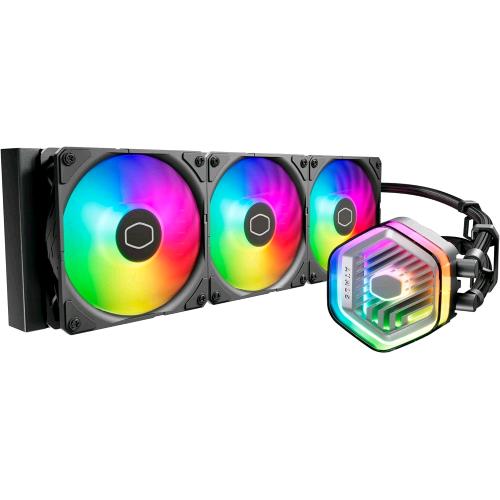 COOLER MASTER MASTERLIQUID 360 ATMOS ARGB SISTEMA DI RAFFREDDAMENTO A LIQUIDO 3 VENTOLE DA 120mm LGA1700 AM5