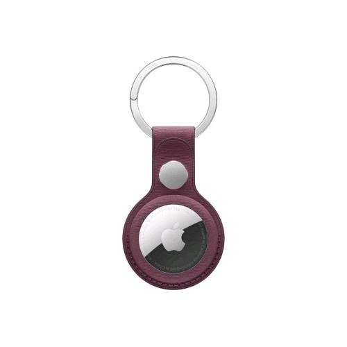 APPLE AirTag CUSTODIA PER AirTag ACCIAIO FINEWOVEN MULBERRY