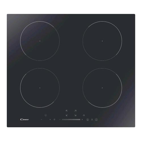 CANDY IDEA CIS642SCTT/1 PIANO COTTURA AD INDUZIONE DA INCASSO 4 ZONE SLIDER CENTRALE TIMER 9 LIVELLI DI POTENZA 59 x 55 cm NERO