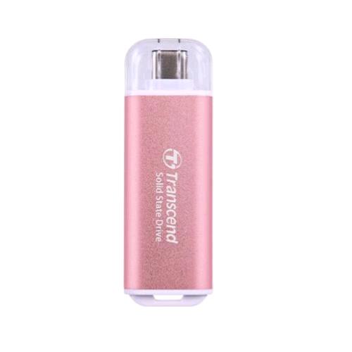 TRANSCEND ESD300P SSD ESTERNO 1.000GB USB-C 3.2 Gen 2x1 ROSE PINK