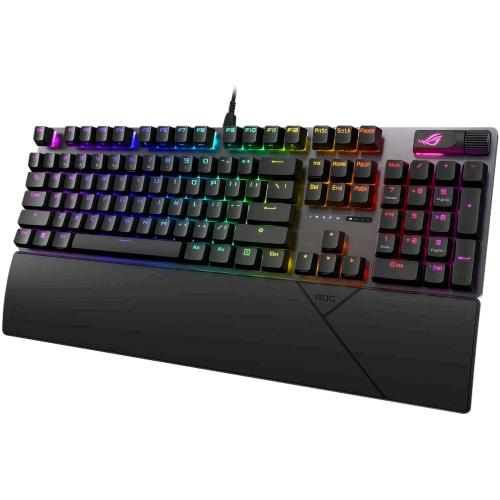 ASUS ROG STRIX SCOPE II TASTIERA MECCANICA GAMING ABS, ROG RX RED - LAYOUT ITALIANO