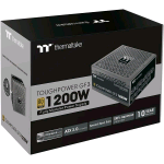 THERMALTAKE TOUGHPOWER GF3 ALIMENTATORE 1200 W 80+ GOLD FULLY MODULAR PCIe Gen 5.0 24-pin ATX 3.0 NERO