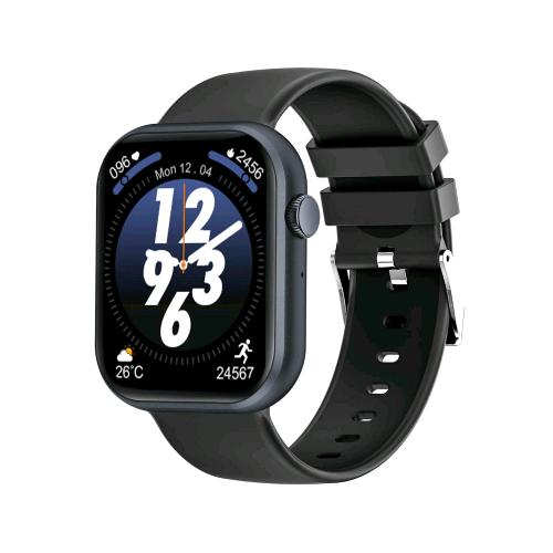 CELLY TRAINERMATE SMARTWATCH 1.83" DISPLAY QUADRATO MONITORAGGIO SALUTE FITNESS 230mAh DURATA 100h BLACK