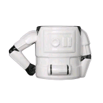 EXQUISITE GAMING STAR WARS TAZZA DA CAFFE'' 3D 15x8.5x10 CM IN CERAMICA STORM TROOPER 