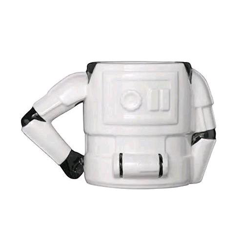 EXQUISITE GAMING STAR WARS TAZZA DA CAFFE'' 3D 15x8.5x10 CM IN CERAMICA STORM TROOPER 