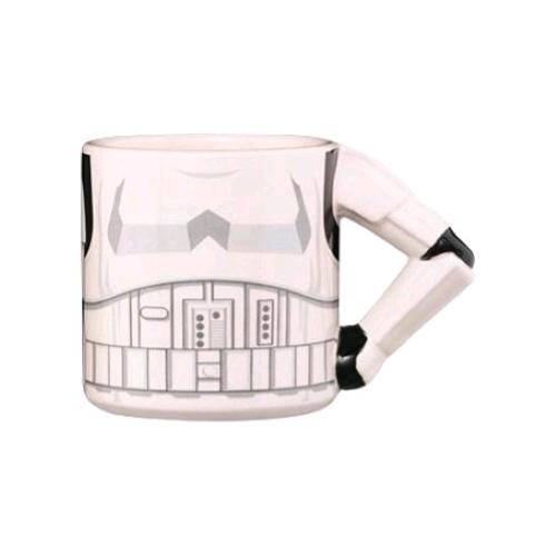 EXQUISITE GAMING STAR WARS TAZZA DA CAFFE' 3D 15x8.5x10 CM IN CERAMICA STORMTROOPER