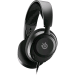 STEELSERIES ARCTIS NOVA 1 CUFFIE GAMING MULTISISTEMA DRIVER HI-FI AUDIO SPAZIALE A 360° CUSCINETTI AURICOLARI IN MEMORY FOAM ULTRA LEGGERE PC PS5 PS4 SWITCH XBOX NERO