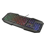 TRUST GXT 830-RW AVONN TASTIERA GAMING USB RGB QWERTY NERO