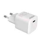 CELLY ULTRACOMPACT CARICABATTERIE DA RETE USB-C PD 25 W BIANCO