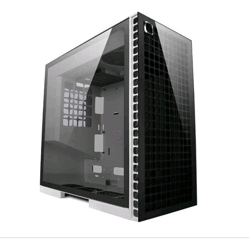 GEOMETRIC FUTURE M6 CEZANNE CASE MID TOWER VETRO TEMPERATO MINI ITX/MATX/ATX/E-ATX BIANCO-NERO
