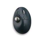 KENSINGTON PRO FIT ERGO TB550 TRACKBALL MOUSE VERTICALE ERGONOMICO 9 PULSANTI - SENZA FILI BLUETOOTH 2.4 GHz RICEVITORE WIRELESS USB BLU-GRIGIO RETAIL 