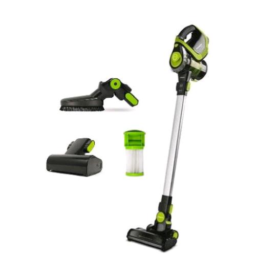 POLTI SLIM SR110 FORZASPIRA SCOPA ELETTICA RICARICABILE 2 IN 1 SENZA SACCO FILTRO HEPA CON ACCESSORI VERDE