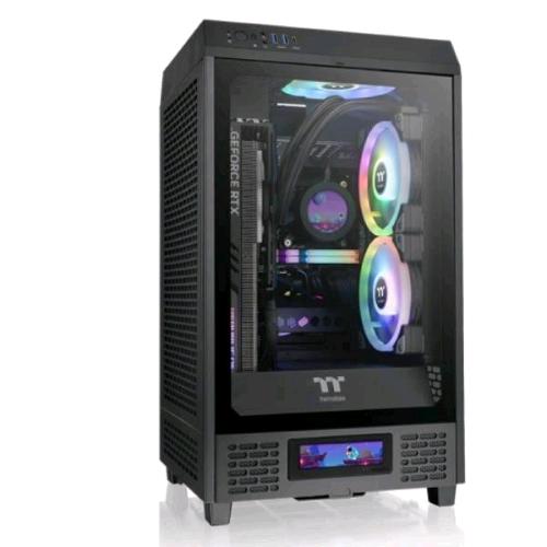 THERMALTAKE THE TOWER 200 CASE MINI TOWER PANNELLO IN VETRO TEMPERATO BLACK