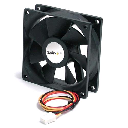 STARTECH VENTOLA DI RAFFREDDAMENTO PER PC CON DOPPIO CUSCINETTO CONNETTORE TX3 90x25MM 2.600 RPM BLACK