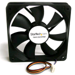 STARTECH VENTOLA DI RAFFREDDAMENTO PER PC CONNETTORE PWM 120x25mm BLACK