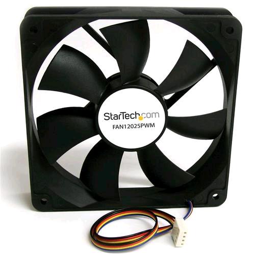STARTECH VENTOLA DI RAFFREDDAMENTO PER PC CONNETTORE PWM 120x25mm BLACK