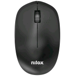 NILOX MOUSE OTTICO WIRELESS CON NANO RICEVITORE 3 PULSANTI 1.000 DPI NERO